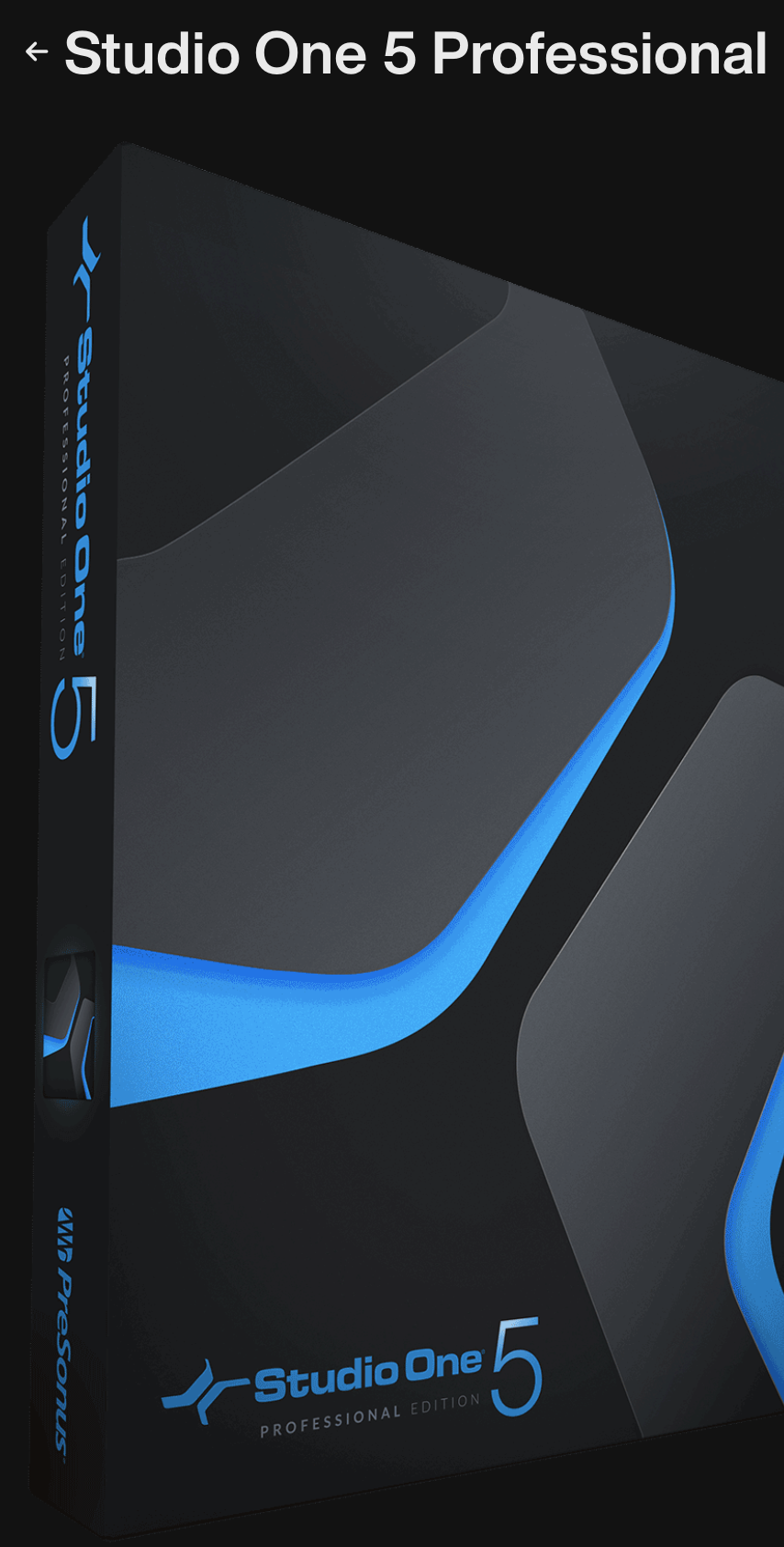 Presonus Studio One 5 Professional